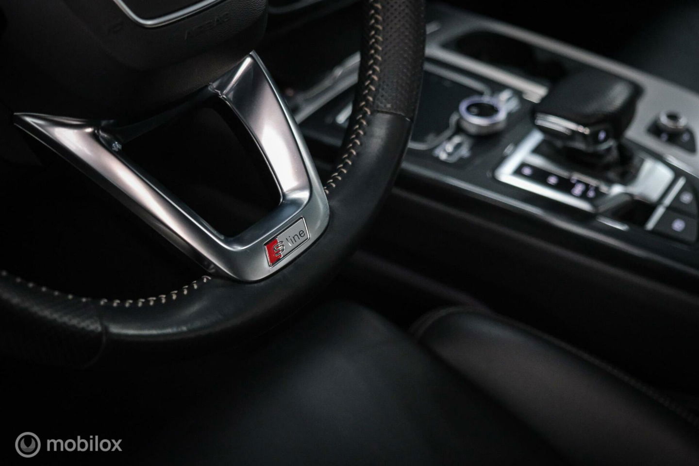 Audi Q7 3.0 TDI e-tron quattro S-Line 373 pk | Luchtvering | Rijklaarprijs | Daytona Grijs | Plug in hybrid | NL auto NAP |