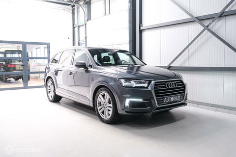 Audi Q7 3.0 TDI e-tron quattro S-Line 373 pk | Luchtvering | Rijklaarprijs | Daytona Grijs | Plug in hybrid | NL auto NAP |