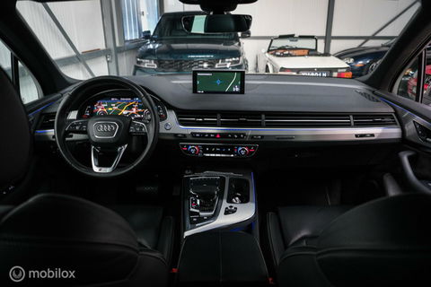 Audi Q7 3.0 TDI e-tron quattro S-Line 373 pk | Luchtvering | Rijklaarprijs | Daytona Grijs | Plug in hybrid | NL auto NAP |