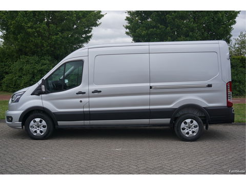 Ford Transit 350L L3H2 Limited AUT-8 165PK BPM VRIJ Navi, Adap. Cruise, 360° Cam, Trekhaak, 2x Schuifdeur!! NR. 245