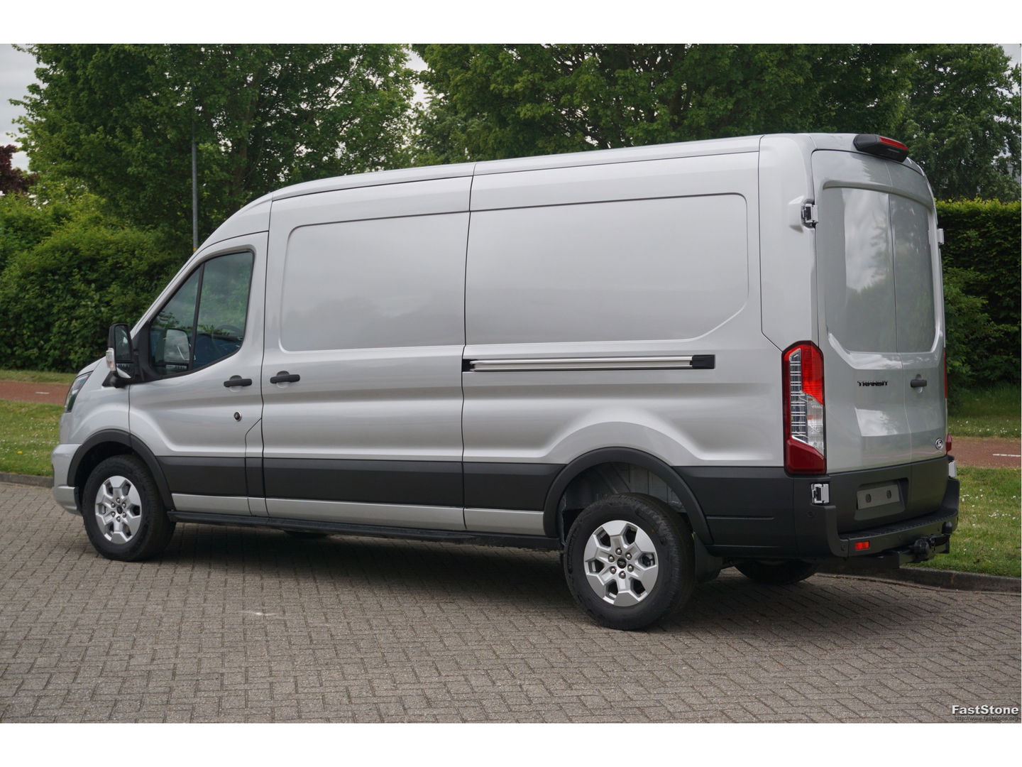 Ford Transit 350L L3H2 Limited AUT-8 165PK BPM VRIJ Navi, Adap. Cruise, 360° Cam, Trekhaak, 2x Schuifdeur!! NR. 245