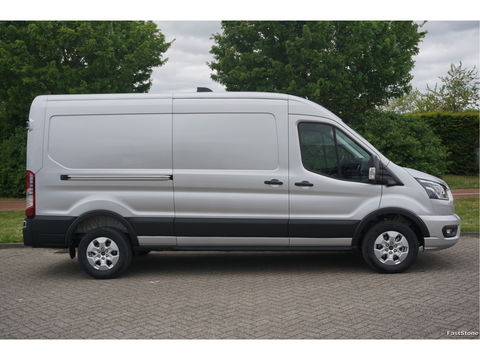 Ford Transit 350L L3H2 Limited AUT-8 165PK BPM VRIJ Navi, Adap. Cruise, 360° Cam, Trekhaak, 2x Schuifdeur!! NR. 245