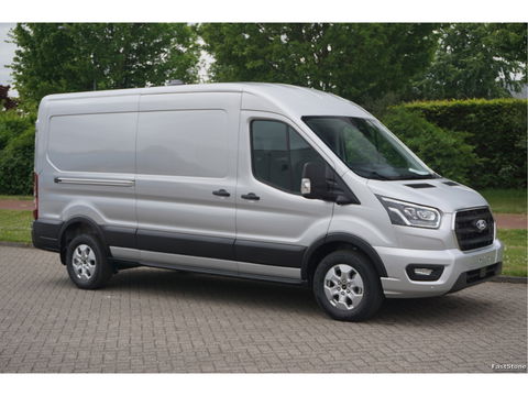 Ford Transit 350L L3H2 Limited AUT-8 165PK BPM VRIJ Navi, Adap. Cruise, 360° Cam, Trekhaak, 2x Schuifdeur!! NR. 245