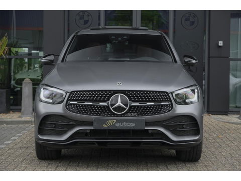 Mercedes-Benz GLC Coupé GLC200 AMG 197pk Schuifdak Magno matgrijs Digital cockpit Burmester Distronic+ Multibeam led Trekhaak 20" LMV NLauto