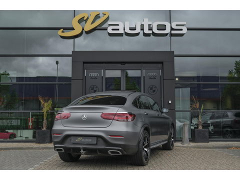 Mercedes-Benz GLC Coupé GLC200 AMG 197pk Schuifdak Magno matgrijs Digital cockpit Burmester Distronic+ Multibeam led Trekhaak 20" LMV NLauto
