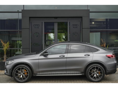 Mercedes-Benz GLC Coupé GLC200 AMG 197pk Schuifdak Magno matgrijs Digital cockpit Burmester Distronic+ Multibeam led Trekhaak 20" LMV NLauto