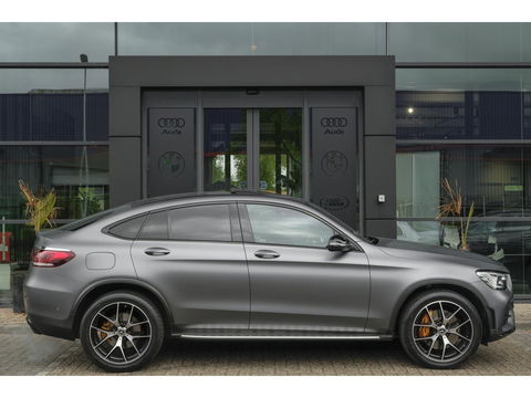 Mercedes-Benz GLC Coupé GLC200 AMG 197pk Schuifdak Magno matgrijs Digital cockpit Burmester Distronic+ Multibeam led Trekhaak 20" LMV NLauto