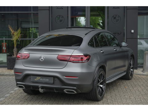 Mercedes-Benz GLC Coupé GLC200 AMG 197pk Schuifdak Magno matgrijs Digital cockpit Burmester Distronic+ Multibeam led Trekhaak 20" LMV NLauto