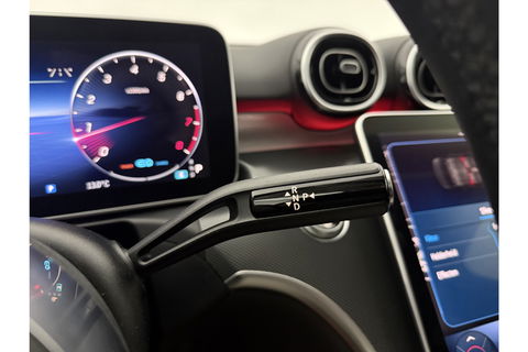 Mercedes-Benz C-Klasse 180 AMG Luxury Line 170PK Sfeerverl. Camera Carplay LED Trekhaak Burmester Clima Cruise Navi Virtual 18"LMV PDC