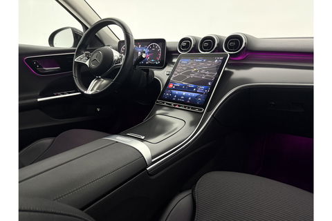 Mercedes-Benz C-Klasse 180 AMG Luxury Line 170PK Sfeerverl. Camera Carplay LED Trekhaak Burmester Clima Cruise Navi Virtual 18"LMV PDC