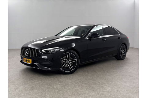 Mercedes-Benz C-Klasse 180 AMG Luxury Line 170PK Sfeerverl. Camera Carplay LED Trekhaak Burmester Clima Cruise Navi Virtual 18"LMV PDC