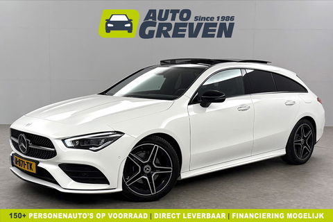 Mercedes-Benz CLA-Klasse 180 AMG Pano Sfeer LED Virtual Camera Clima Carplay Cruise Navi 18"LMV PDC Stoelverw.