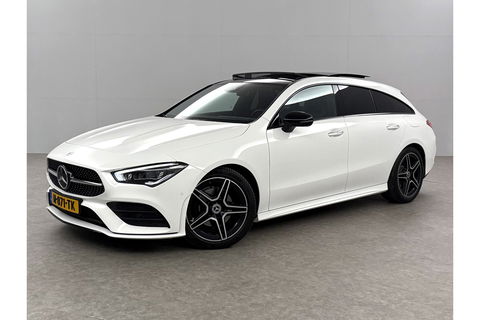 Mercedes-Benz CLA-Klasse 180 AMG Pano Sfeer LED Virtual Camera Clima Carplay Cruise Navi 18"LMV PDC Stoelverw.