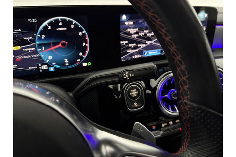 Mercedes-Benz CLA-Klasse 180 AMG Pano Sfeer LED Virtual Camera Clima Carplay Cruise Navi 18"LMV PDC Stoelverw.