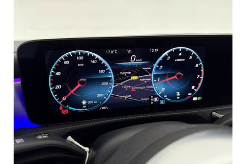 Mercedes-Benz CLA-Klasse 180 AMG Pano Sfeer LED Virtual Camera Clima Carplay Cruise Navi 18"LMV PDC Stoelverw.