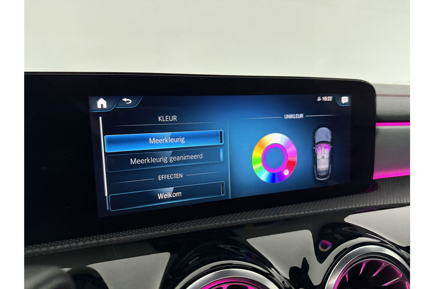 Mercedes-Benz CLA-Klasse 180 AMG Pano Sfeer LED Virtual Camera Clima Carplay Cruise Navi 18"LMV PDC Stoelverw.