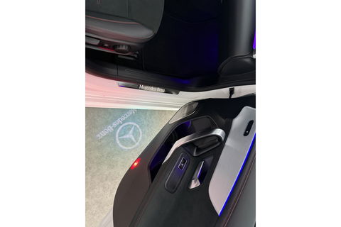 Mercedes-Benz CLA-Klasse 180 AMG Pano Sfeer LED Virtual Camera Clima Carplay Cruise Navi 18"LMV PDC Stoelverw.