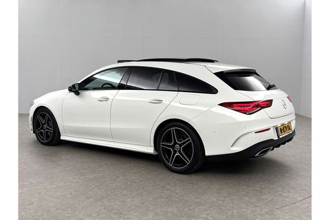 Mercedes-Benz CLA-Klasse 180 AMG Pano Sfeer LED Virtual Camera Clima Carplay Cruise Navi 18"LMV PDC Stoelverw.