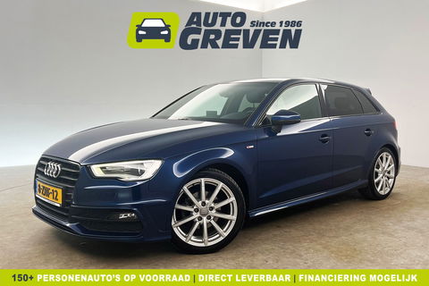 Audi A3 1.4 TFSI CoD S-line 141PK LED Clima Cruise Trekhaak Navigatie PDC 18"LMV