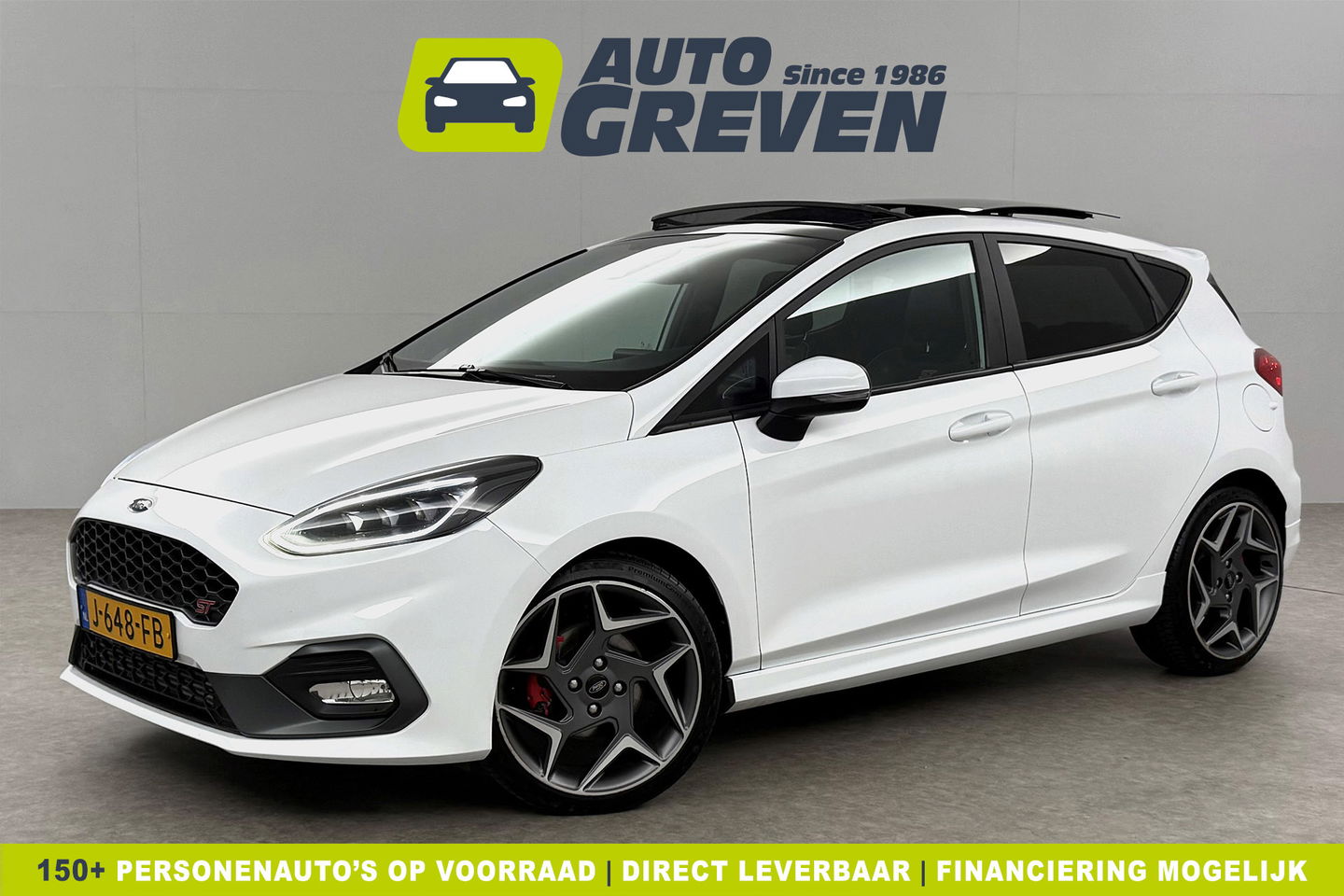 Ford Fiesta 1.5 EcoBoost ST-3 200PK Pano LED b&o Audio Carplay Clima Cruise Navi PDC 18''LMV Stoel/Stuurverwarming