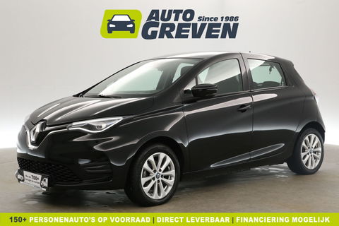 Renault ZOE 52 kWh Intens Huur-Accu | Elektrisch | Automaat Airco LED Cruise Carplay Navi PDC 16''LMV Stoelverw.