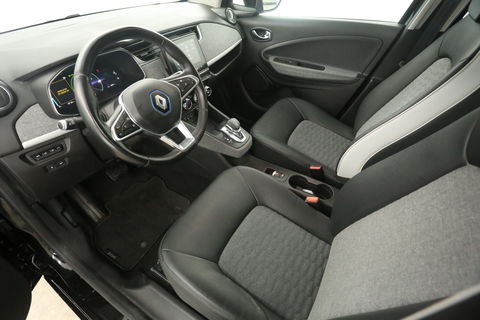 Renault ZOE 52 kWh Intens Huur-Accu | Elektrisch | Automaat Airco LED Cruise Carplay Navi PDC 16''LMV Stoelverw.