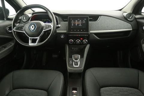 Renault ZOE 52 kWh Intens Huur-Accu | Elektrisch | Automaat Airco LED Cruise Carplay Navi PDC 16''LMV Stoelverw.