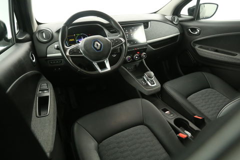 Renault ZOE 52 kWh Intens Huur-Accu | Elektrisch | Automaat Airco LED Cruise Carplay Navi PDC 16''LMV Stoelverw.