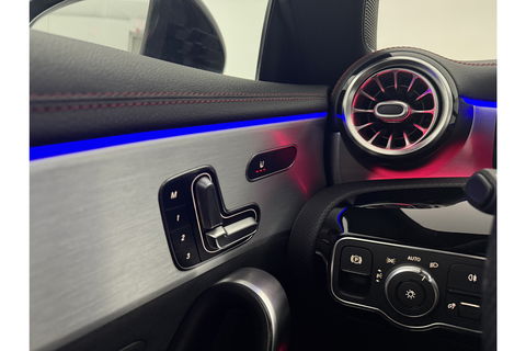 Mercedes-Benz CLA-Klasse 180 AMG Pano Sfeer Camera Carplay Virtual LED Clima Cruise Navi PDC Memory-Seats 18''LMV