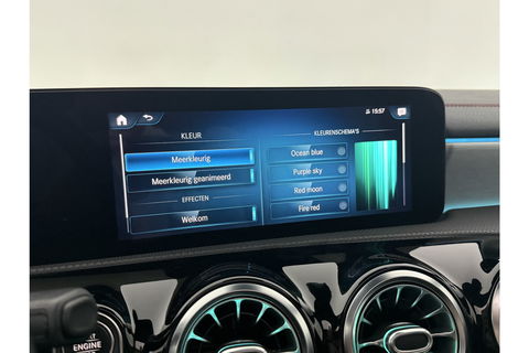 Mercedes-Benz CLA-Klasse 180 AMG Pano Sfeer Camera Carplay Virtual LED Clima Cruise Navi PDC Memory-Seats 18''LMV