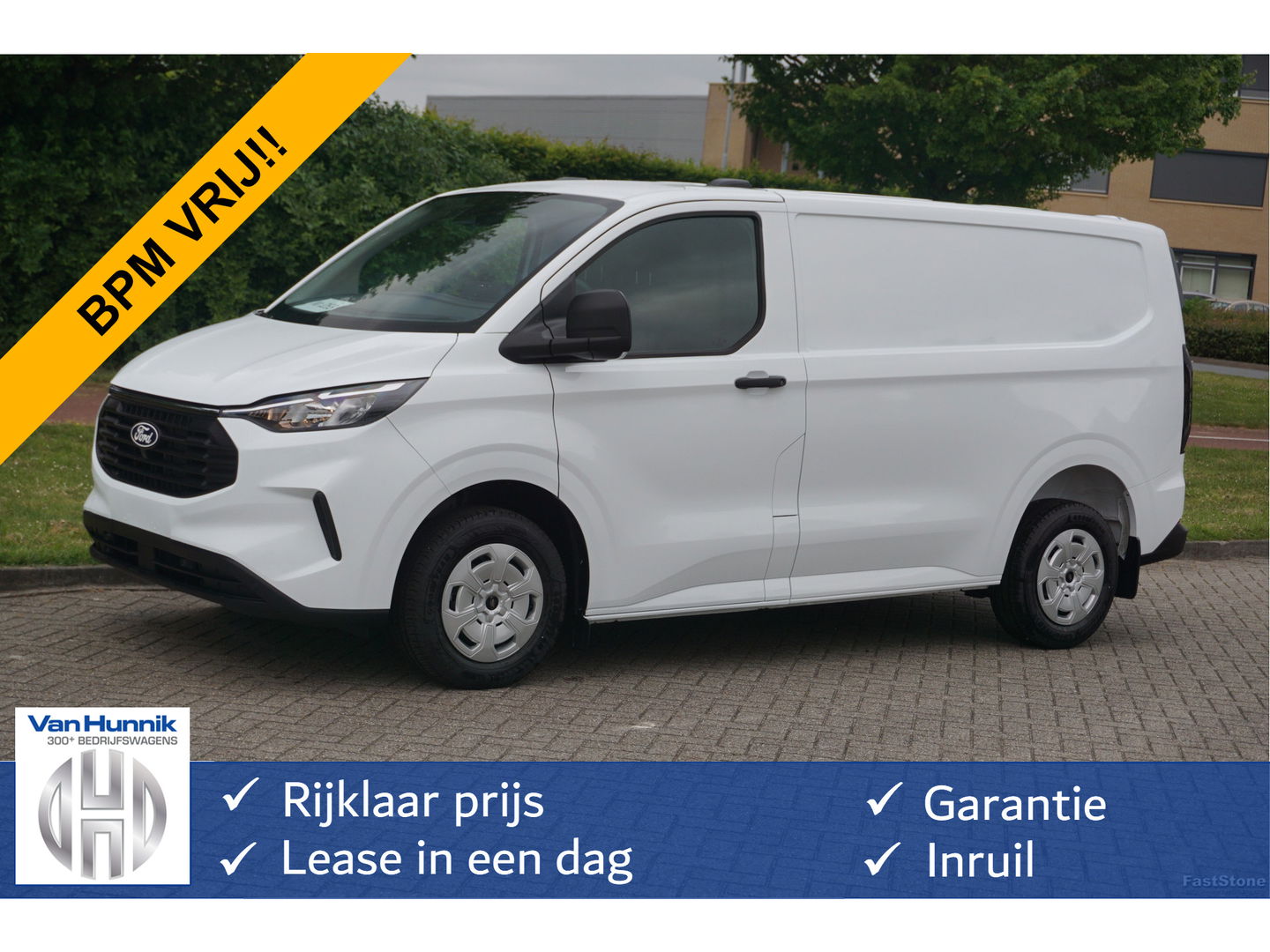 Ford Transit Custom 320S 136PK Trend AUT BPM VRIJ!! Apple CP/Android A,  Achterklep, 2800KG Trekgewicht!! NR. 253
