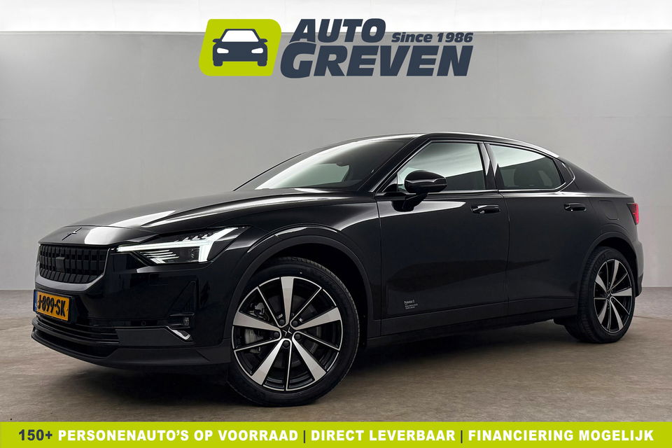 Polestar 2 Long Range Dual Motor Launch Edition 78kWh 408PK Pano Harman/Kardon LED Virtual 360Camera ACC 19"LMV Carplay Memory-Seat Stoel/Stuurverw.