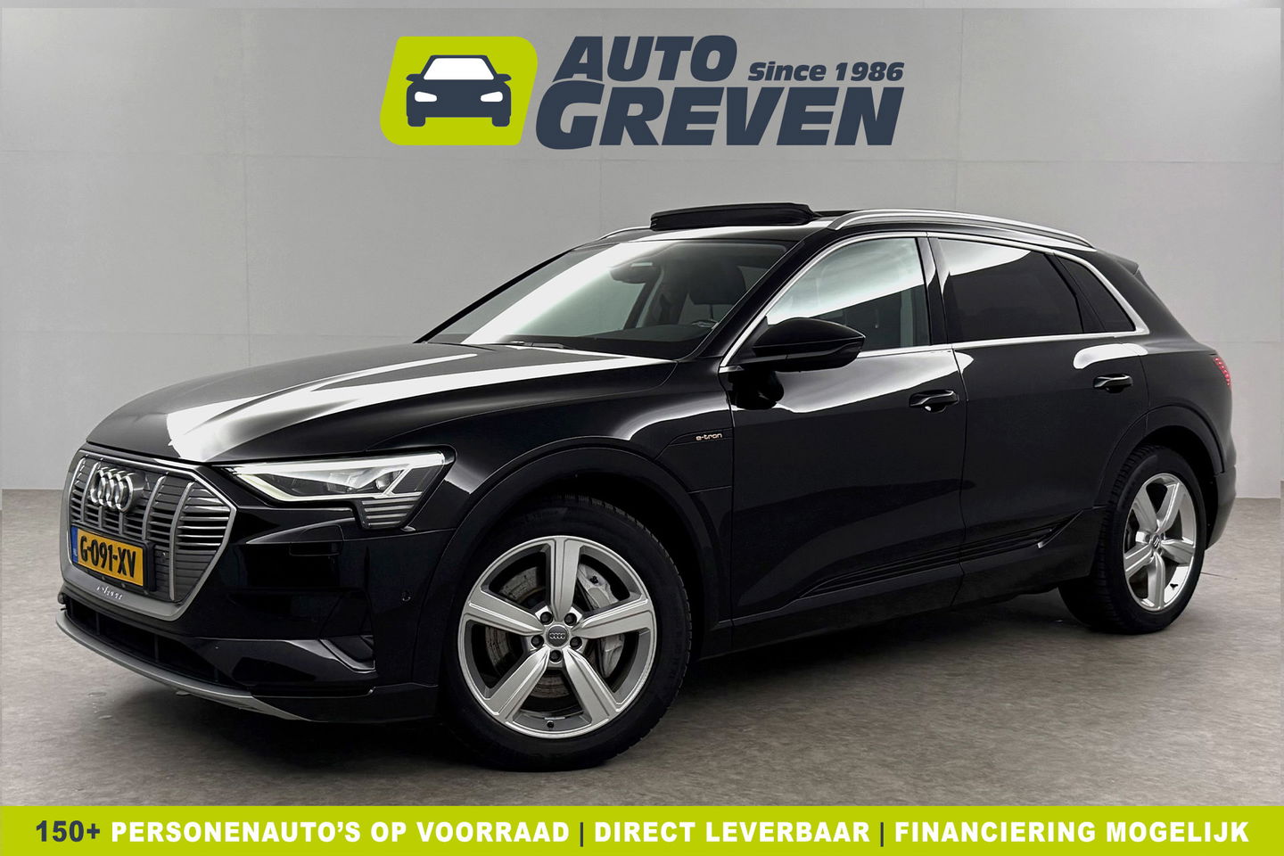 Audi e-tron 50 Quattro 4WD Launch Edition Plus 71kWh 313PK Elektrisch Pano LED Camera Carplay Clima Cruise 20"LMV Memory Seat Virtual PDC