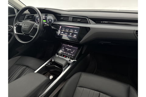 Audi e-tron 50 Quattro 4WD Launch Edition Plus 71kWh 313PK Elektrisch Pano LED Camera Carplay Clima Cruise 20"LMV Memory Seat Virtual PDC