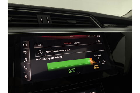 Audi e-tron 50 Quattro 4WD Launch Edition Plus 71kWh 313PK Elektrisch Pano LED Camera Carplay Clima Cruise 20"LMV Memory Seat Virtual PDC
