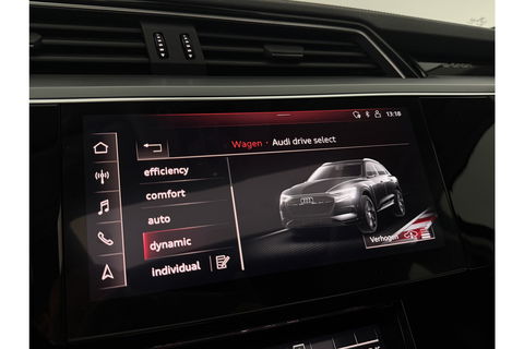 Audi e-tron 50 Quattro 4WD Launch Edition Plus 71kWh 313PK Elektrisch Pano LED Camera Carplay Clima Cruise 20"LMV Memory Seat Virtual PDC