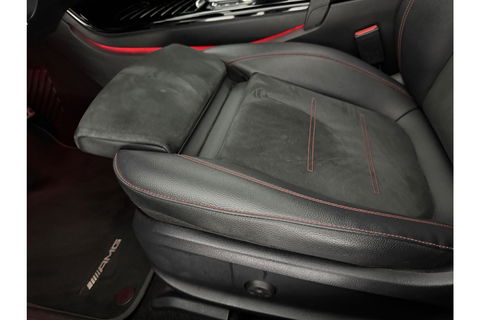 Mercedes-Benz A-Klasse 180 AMG Pano Sfeer Burmester Camera Virtual LED Memory Seats Clima Cruise Navi PDC 18''LMV