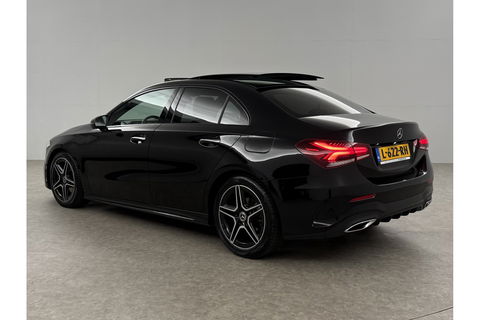 Mercedes-Benz A-Klasse 180 AMG Pano Sfeer Burmester Camera Virtual LED Memory Seats Clima Cruise Navi PDC 18''LMV