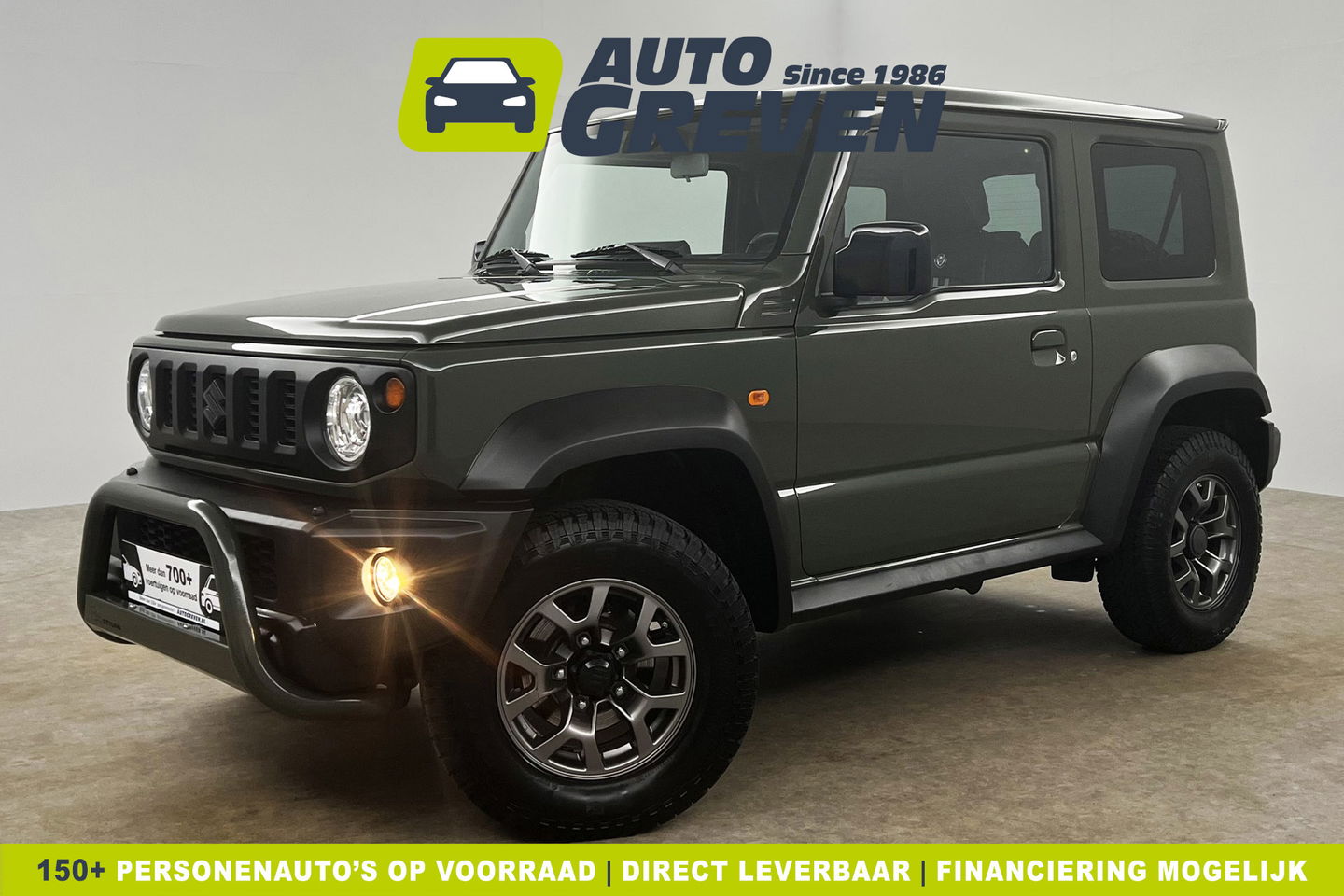 Suzuki Jimny 1.5 Style 4x4 AWD 4 Persoons Bullbar Clima Cruise Navi DAB+ 15"LMV Stoelverwarming