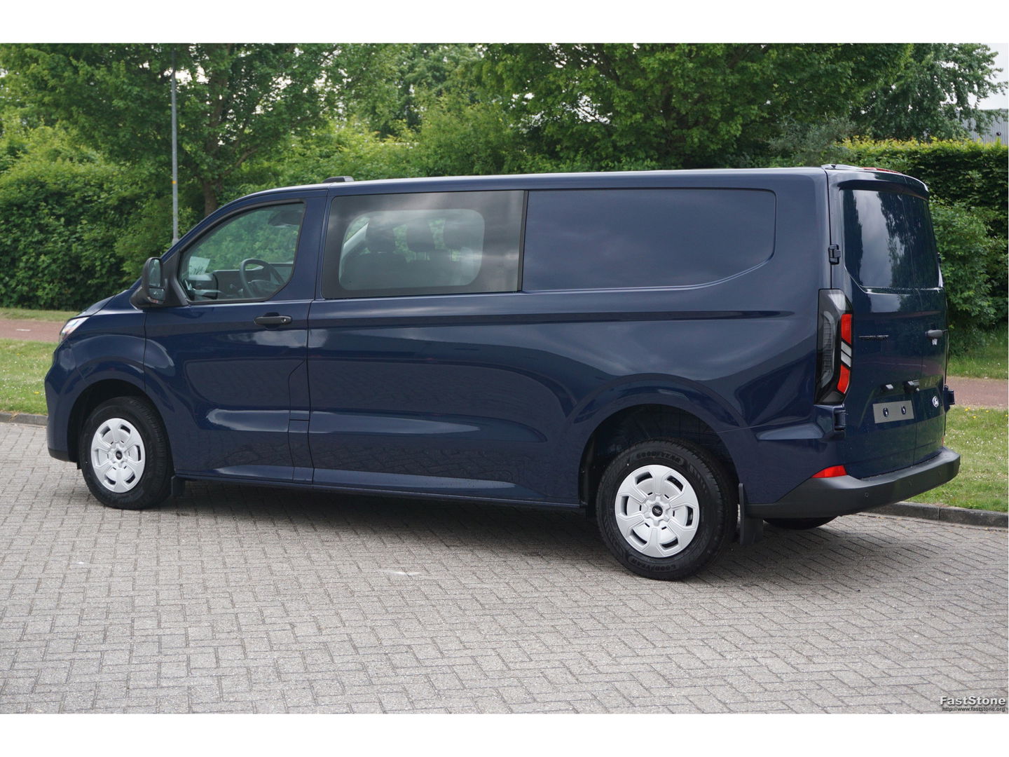 Ford Transit Custom 320L 170PK Trend DC AUT BPM VRIJ!! 13" Sync 4 Navi, Camera, LED!! NR. 237