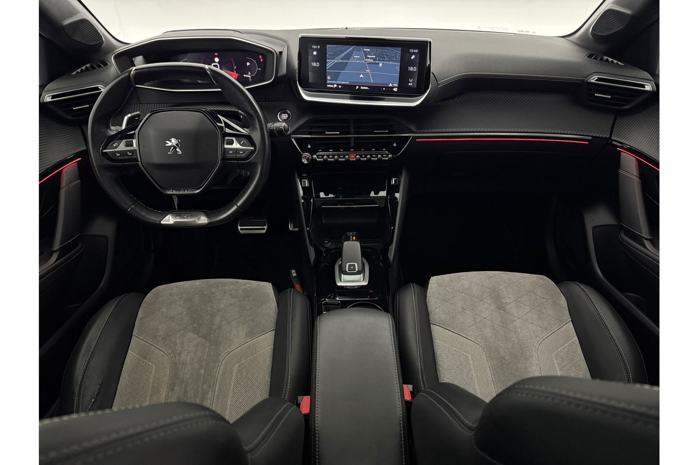 Peugeot 208 1.2 PureTech GT Pack 131PK 360Camera Pano Sfeerverl. Carplay LED Virtual Clima Cruise Navi PDC 17''LMV
