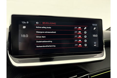 Peugeot 208 1.2 PureTech GT Pack 131PK 360Camera Pano Sfeerverl. Carplay LED Virtual Clima Cruise Navi PDC 17''LMV