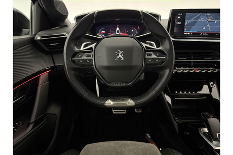 Peugeot 208 1.2 PureTech GT Pack 131PK 360Camera Pano Sfeerverl. Carplay LED Virtual Clima Cruise Navi PDC 17''LMV