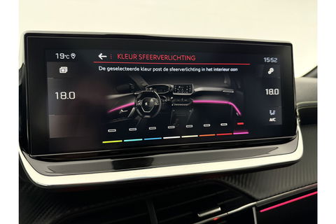 Peugeot 208 1.2 PureTech GT Pack 131PK 360Camera Pano Sfeerverl. Carplay LED Virtual Clima Cruise Navi PDC 17''LMV