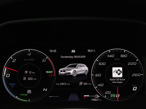 SEAT Leon 1.4 TSI eHybrid PHEV FR | Trekhaak | Carplay | Full LED | Navigatie | Sportstoelen | Climate control | Parkeerhulp | Cruise control