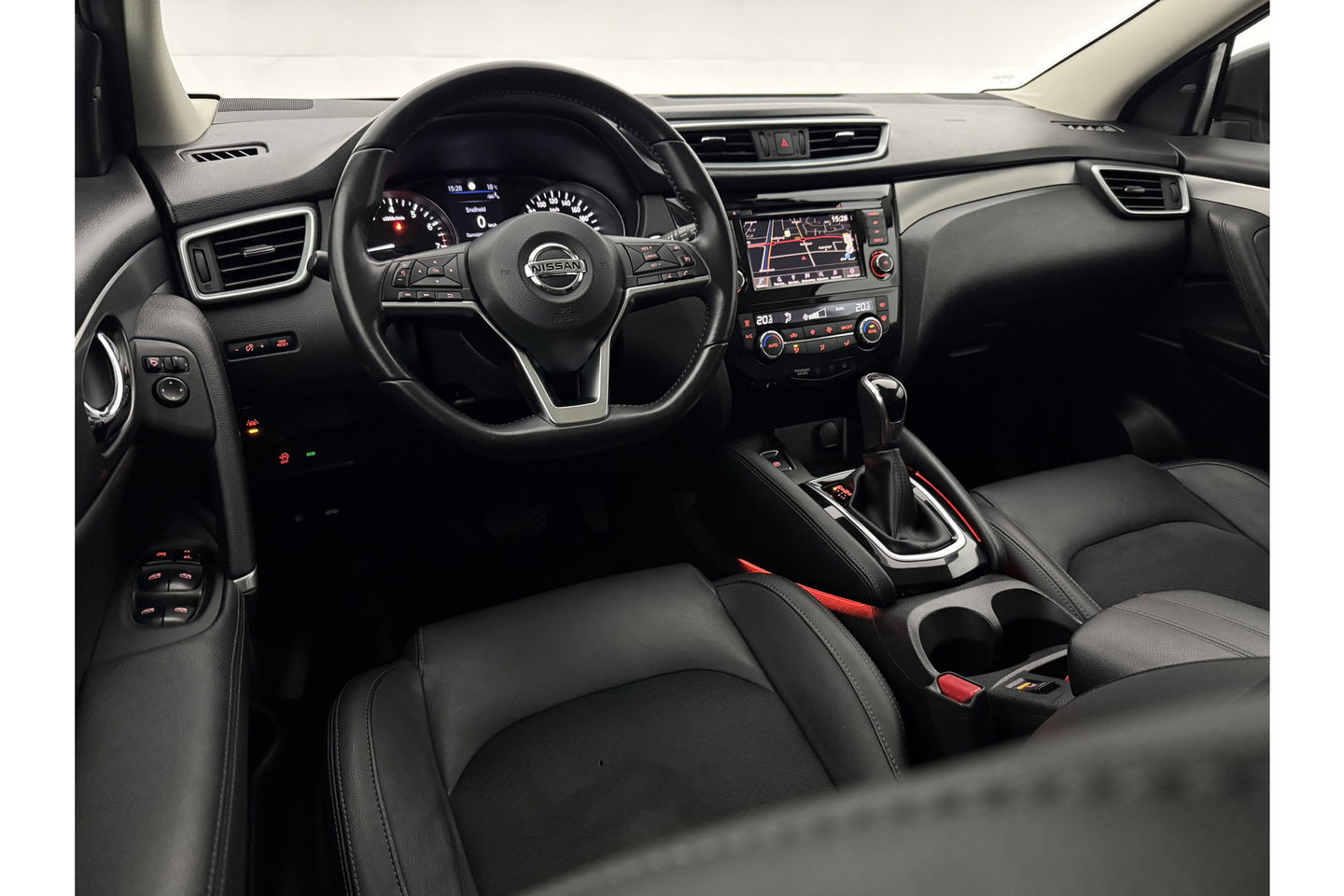 Nissan QASHQAI 1.3 DIG-T Tekna 160PK 360Camera LED Carplay Clima Cruise Navi PDC 19''LMV