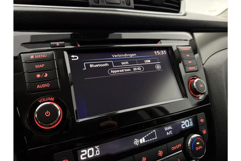 Nissan QASHQAI 1.3 DIG-T Tekna 160PK 360Camera LED Carplay Clima Cruise Navi PDC 19''LMV