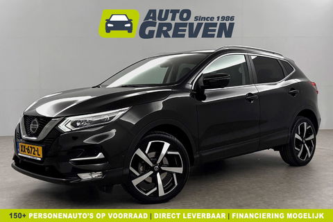 Nissan QASHQAI 1.3 DIG-T Tekna 160PK 360Camera LED Carplay Clima Cruise Navi PDC 19''LMV