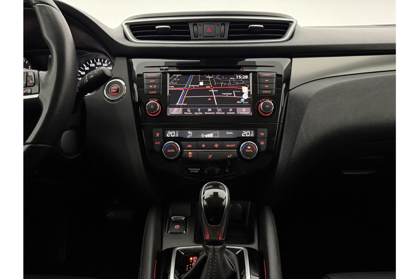 Nissan QASHQAI 1.3 DIG-T Tekna 160PK 360Camera LED Carplay Clima Cruise Navi PDC 19''LMV
