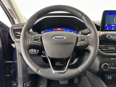Ford Kuga 2.5 PHEV Titanium X (INCL-BTW) *LEATHER-MICROFIBRE | FULL-LED | DIGI-COCKPIT | ADAPTIVE-CRUISE | BLINDSPOT | PARK-PILOT | CAMERA | NAVI-FULLMAP | HEATED-COMFORT-SEATS | CARPLAY | DAB | LANE-ASSIST | 17"ALU*